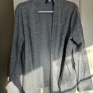 Divided Heather Gray Men’s Cardigan